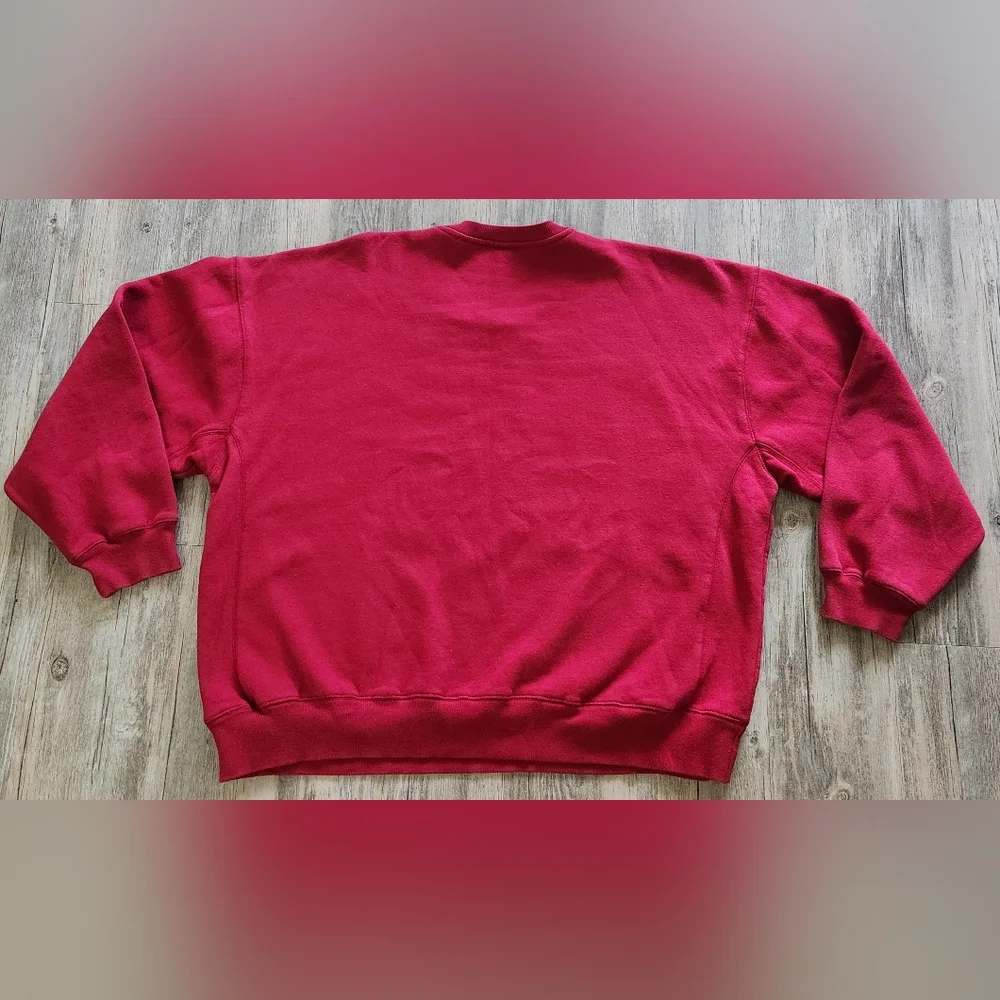 Vintage‎ Russell Athletic Crewneck Blank sweatshirt 3XL (Red/Crimson)